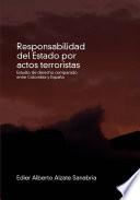 Libro Responsabilidad del Estado por actos terroristas