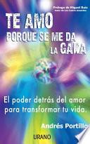 Libro Te amo porque se me da la gana
