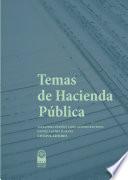 Libro Temas de hacienda pública