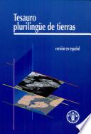Libro Tesauro plurilingüe de tierras