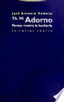 Libro Theodor W. Adorno