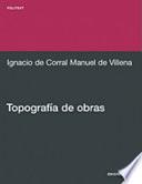 Libro Topografía de obras