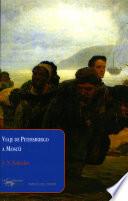 Libro Viaje de Petersburgo a Moscú