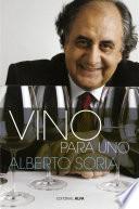 Libro Vino para uno