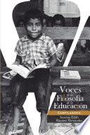 Libro Voces de la filosofía de la educación