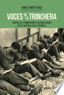 Libro Voces de la trinchera
