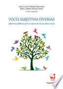Libro Voces subjetivas diversas